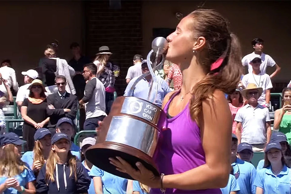 Самарская теннисистка Дарья Касаткина завоевала титул WTA