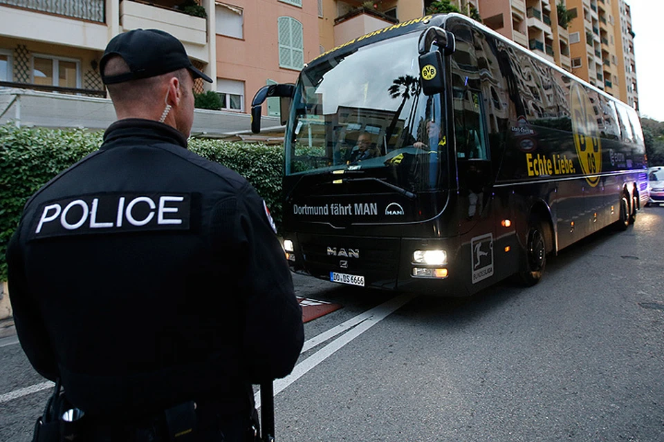 В теракте у автобуса Боруссии обвиняется русскоязычный житель Германии.