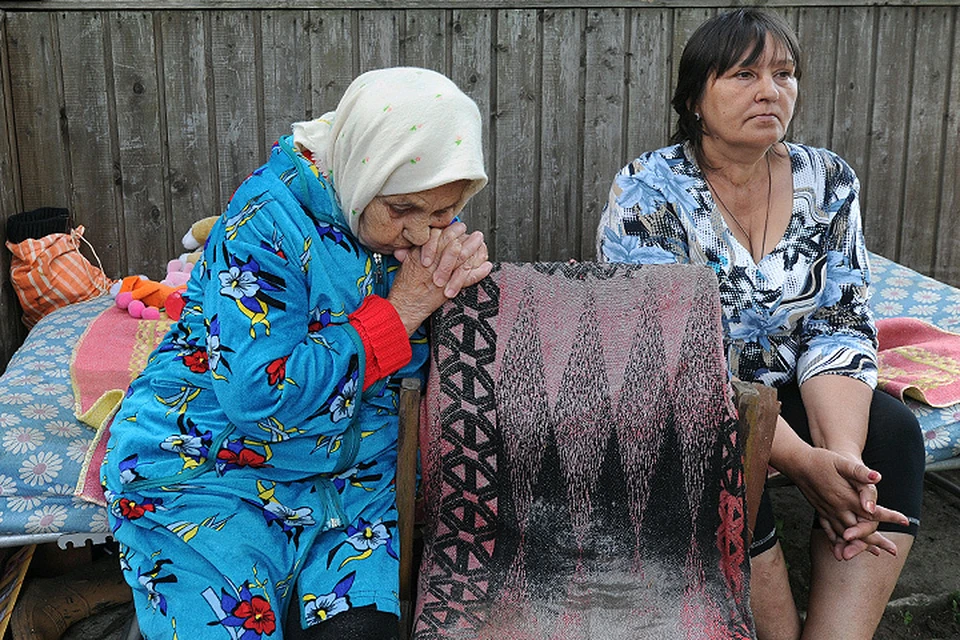 Сентябрь 2014 года, Московская область. Семья Кобченко бежала из охваченного войной украинского села Семеновка в Россию.