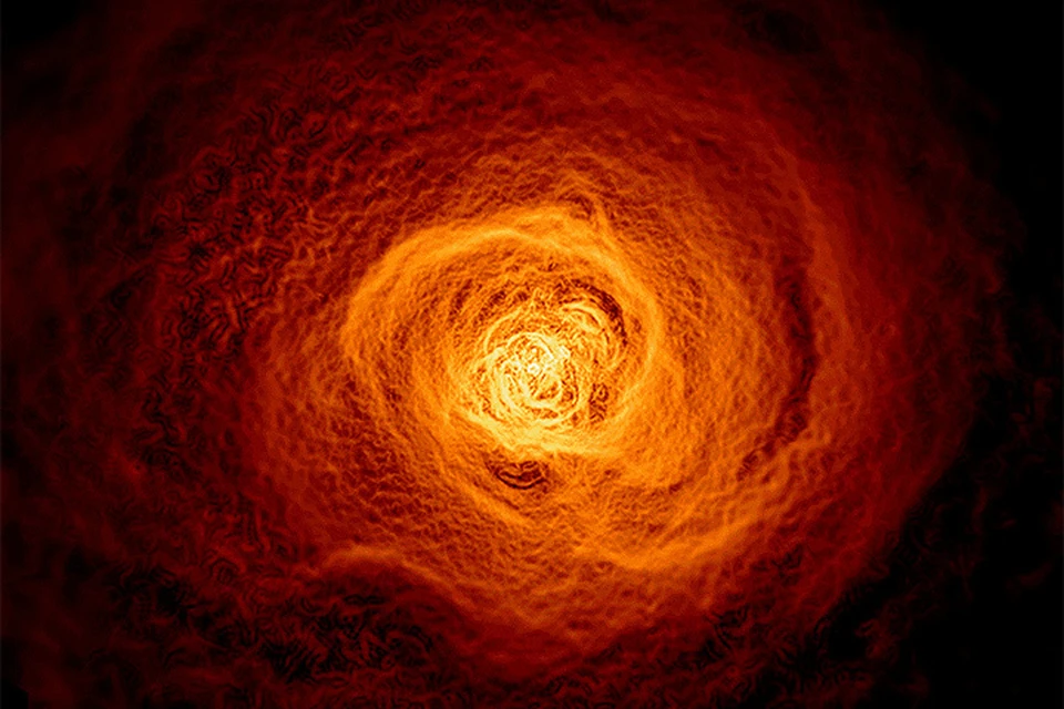 Ученые обнаружили колоссальное «цунами» из горячего газа, которое передвигается по соседнему с нашей галактикой скоплению Персею. ФОТО NASA