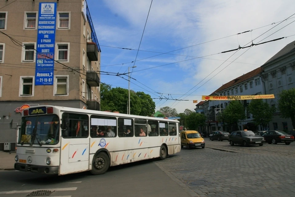 Дефицита автобусов в Калининграде пока не наблюдается.