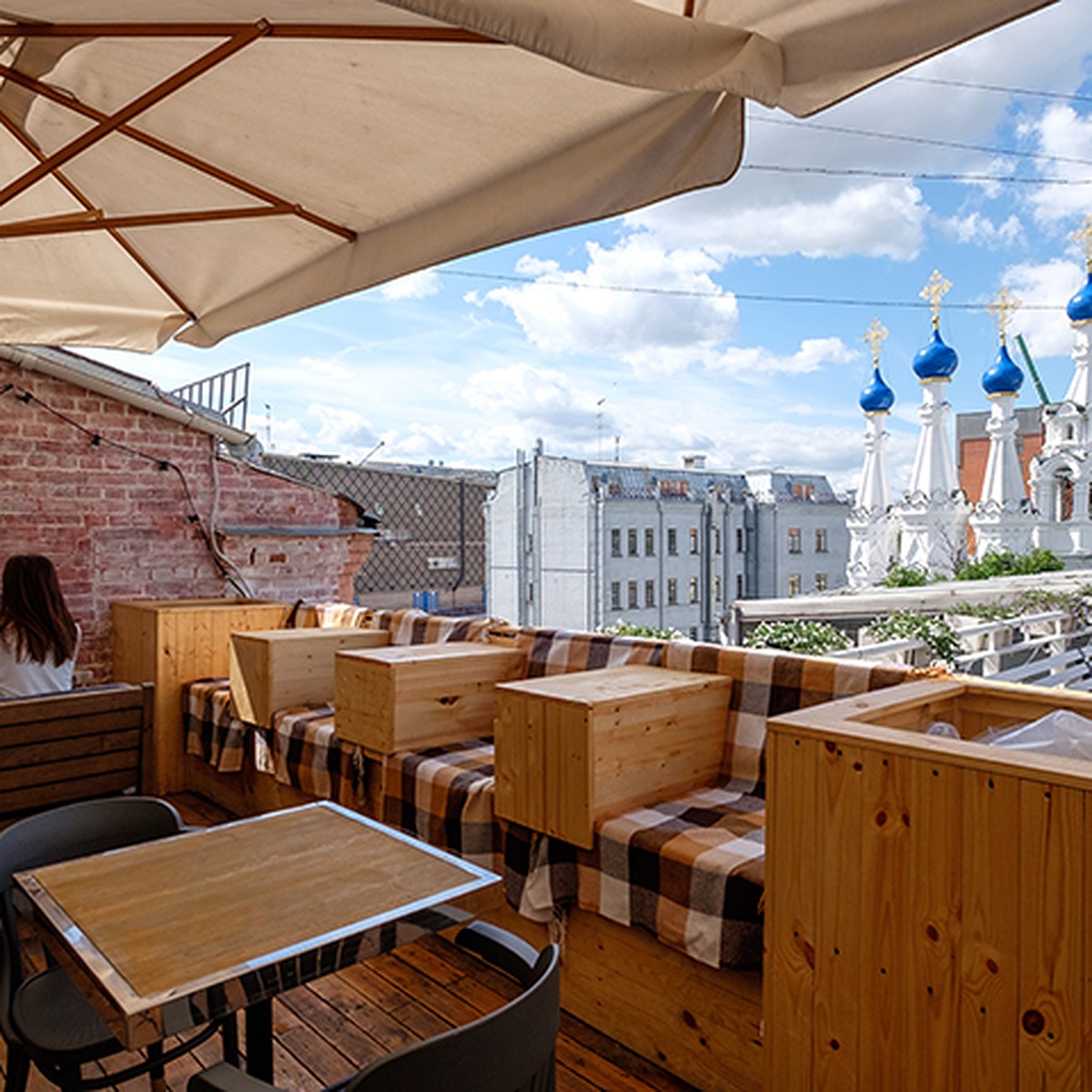 Бар ресторан счастье на крыше Москва