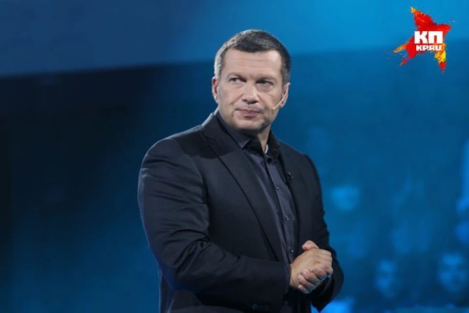 Владимир Соловьев во время эфира на «Вести FM»