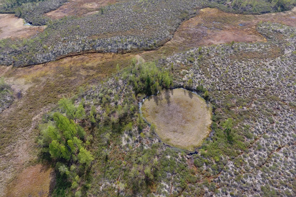 Сусловскую воронку Кулик считал кратером от падения метеорита.