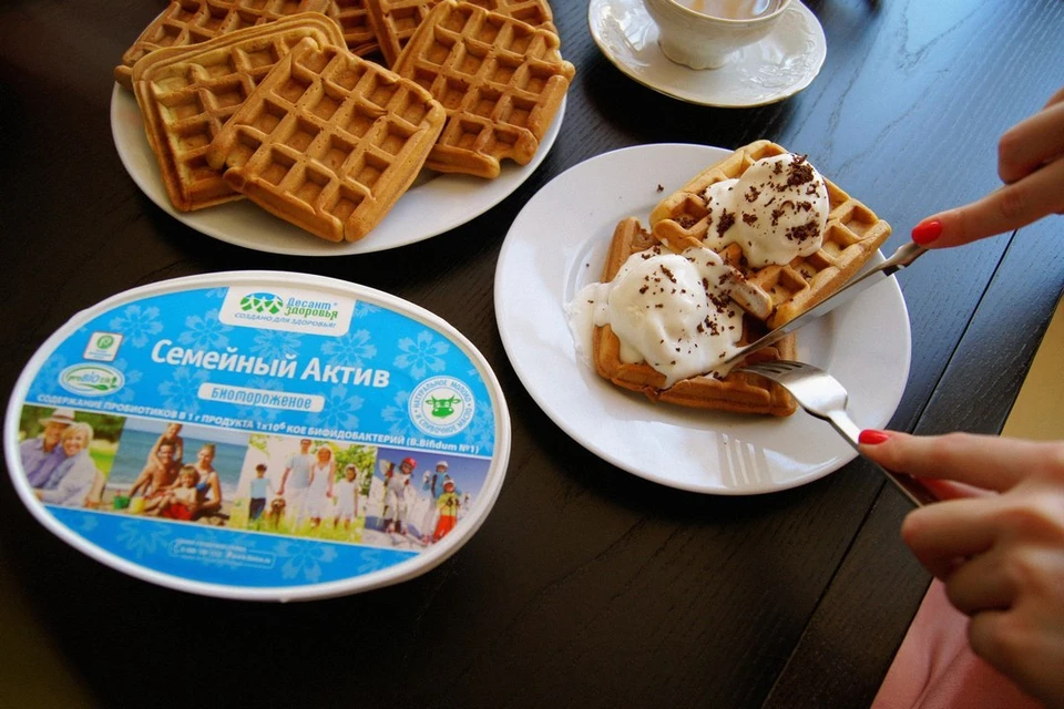 Мороженое на завтрак? Вкусно и полезно! Фото: Яна Залешина/ Вконтакте