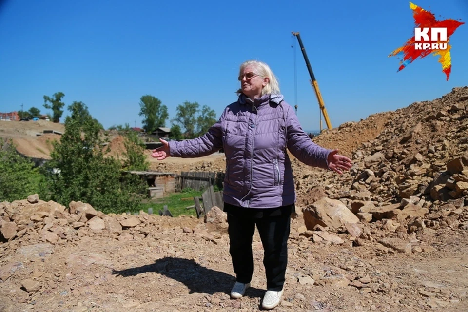 Пенсионерка из снесенного дома в Николаевке: "Вот все, что осталось"