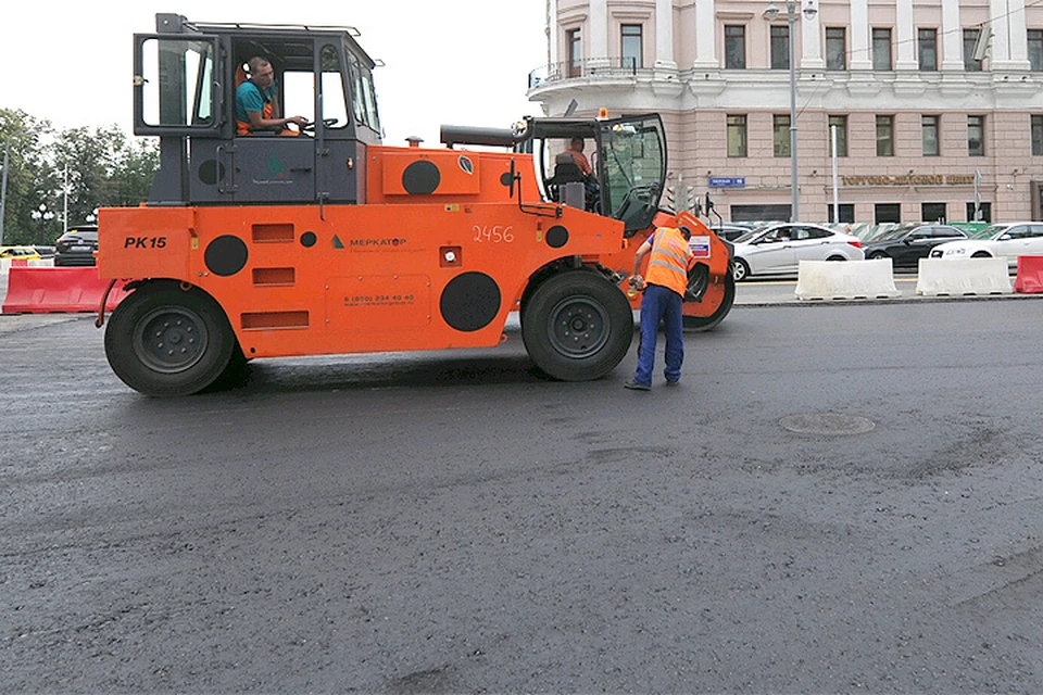 На улице Сретенка появится новый асфальт.