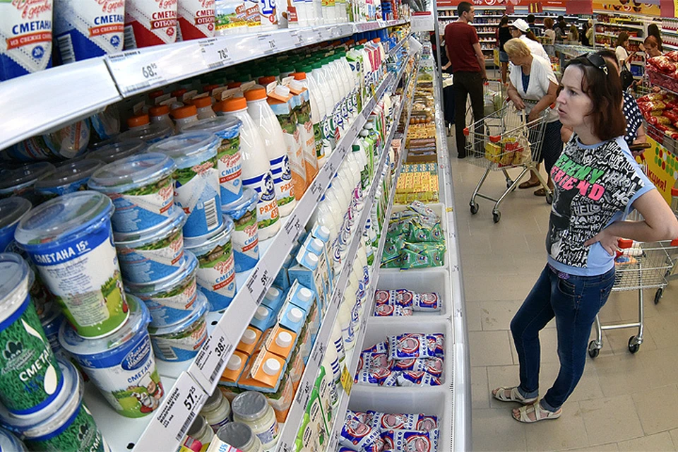 В среднем по стране, средний чек похода в продуктовый магазин составил 503 рублей.