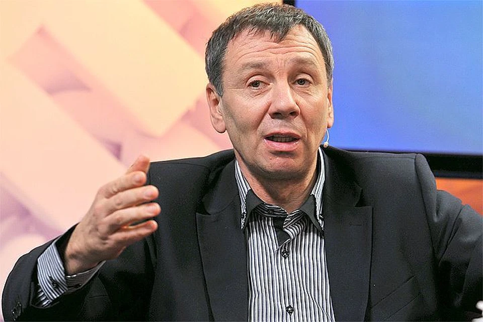 Политолог Сергей Марков в студии Радио "Комсомольская правда".
