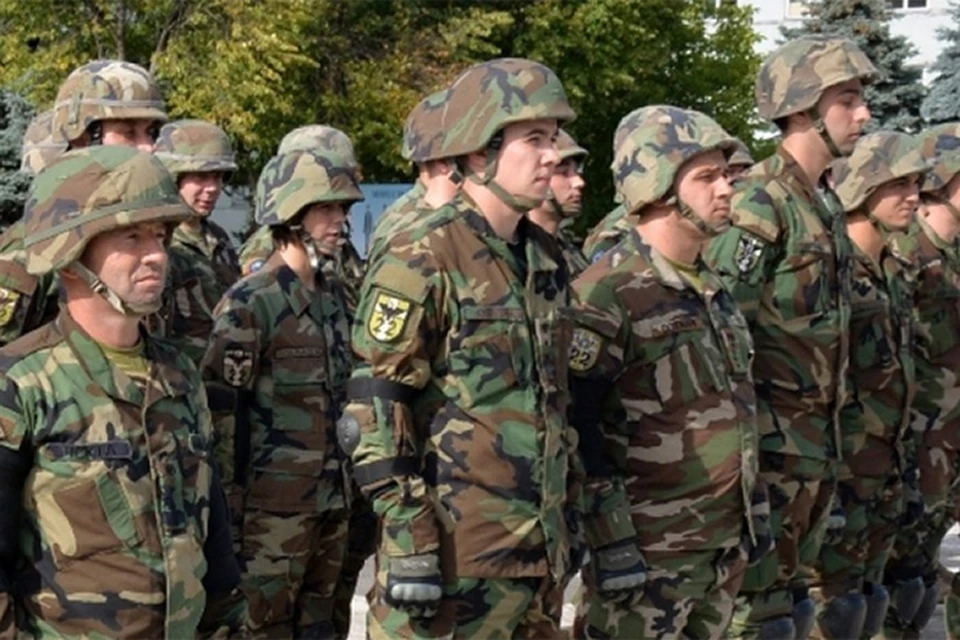 57 молдавских военнослужащих отправились на полигон. Фото: army.md