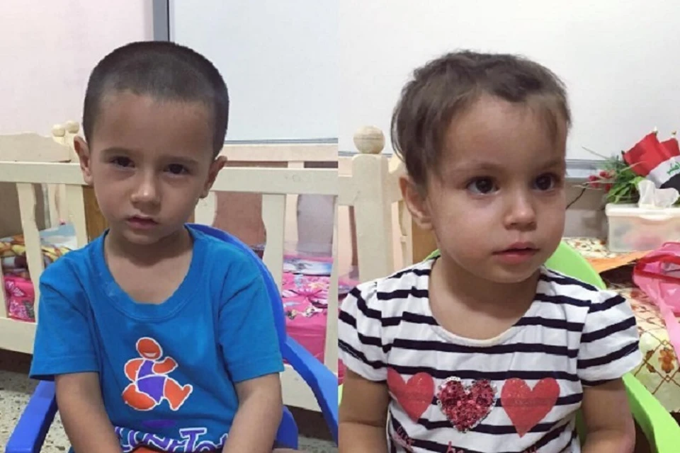 Дети, найденные в Ираке. Фото: Instagram главы ЧР.