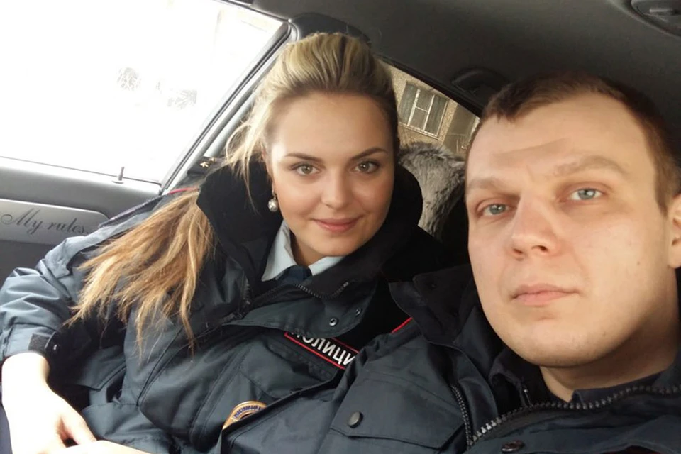 Александр Загоровский и женой Полиной.