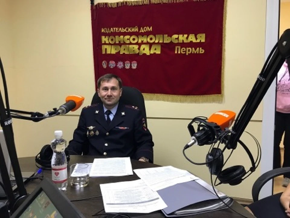 Исполняющий обязанности начальника УГИБДД Пермского края полковник полиции Алексей Карин
