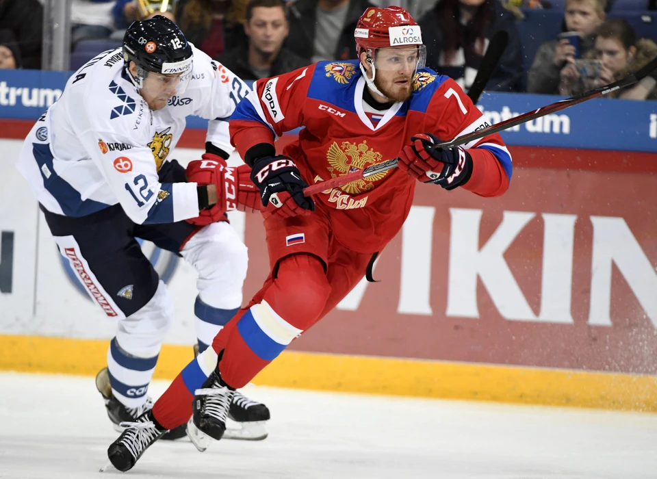 Хоккеисты сборной России проиграли Финляндии в первой игре Кубка Карьяла со счетом 2:3.