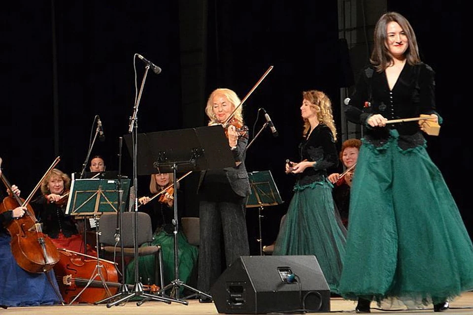 Российский государственный академический камерный «Вивальди-оркестр» в Донбассе второй раз.