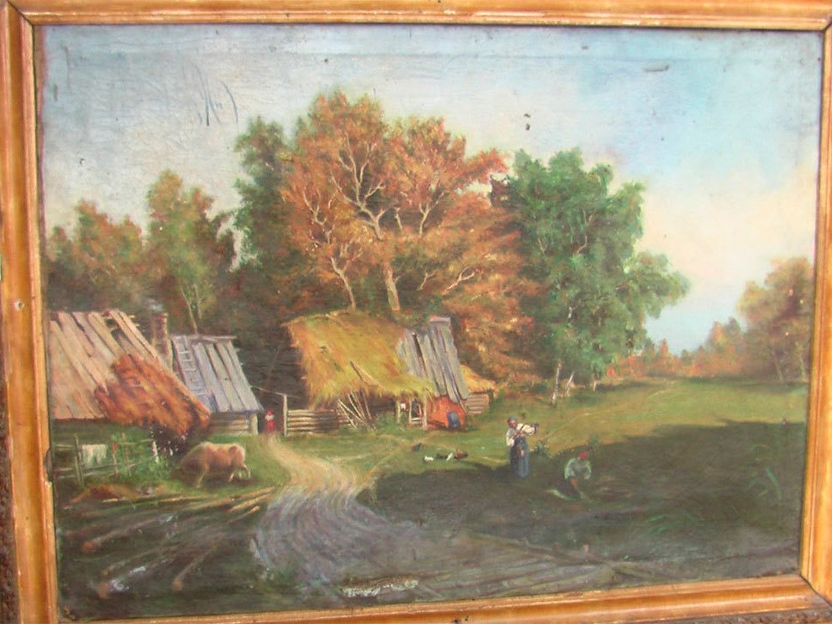 Картину «Деревня» продают в Барнауле за 25 млн рублей - KP.RU