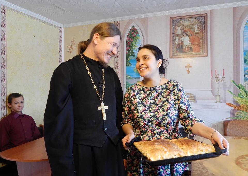 Отец Алексий с женой Анной приехали в Приамурье 17 лет назад.