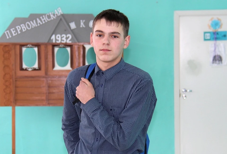 15-летний Вадим вывел из огня всю свою семью