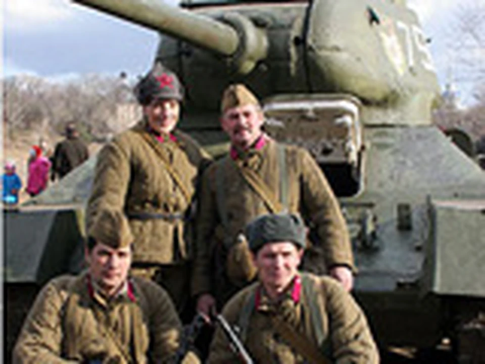 В пойме Царицы «наши» сразились с «фрицами»