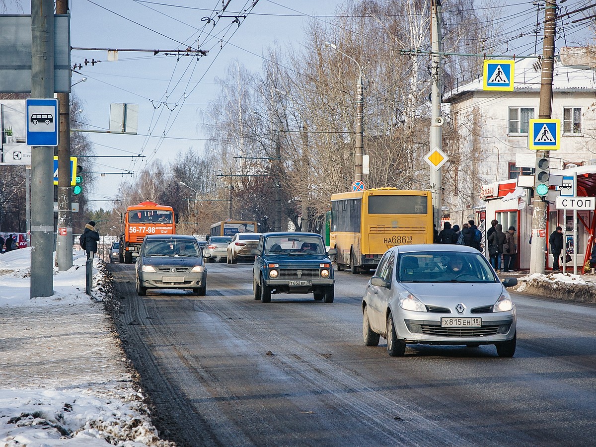 Как пережили зиму ижевские дороги, отремонтированные в 2017 году - KP.RU