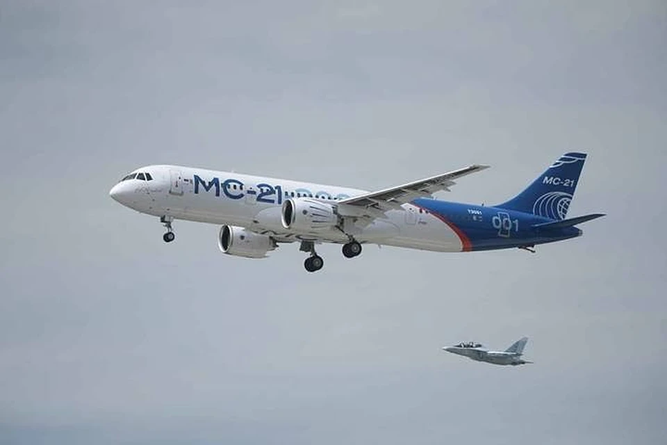 Строительство второго экземпляра самолета МС-21 завершено на Иркутском авиазаводе