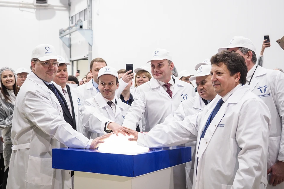 В крае открыли «Казьминский молочный комбинат» - первый объект ТОСЭР