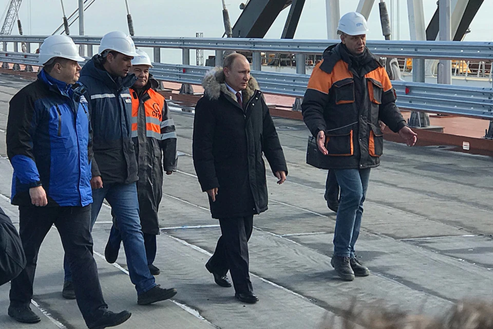 Владимир Путин лично курировал ход строительства и четырежды инспектировав ход работы