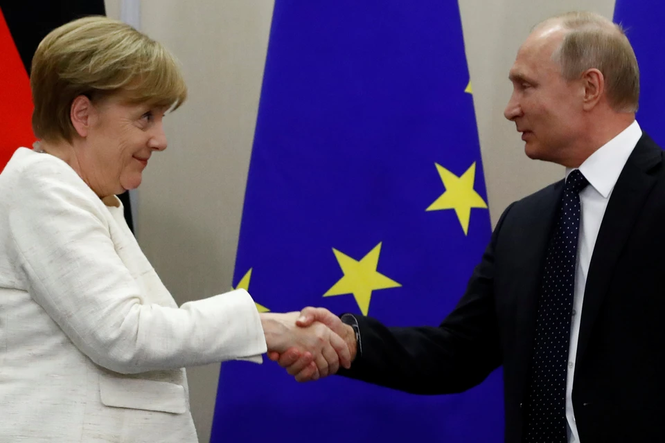 Встреча Путина с Меркель состоялась в Сочи