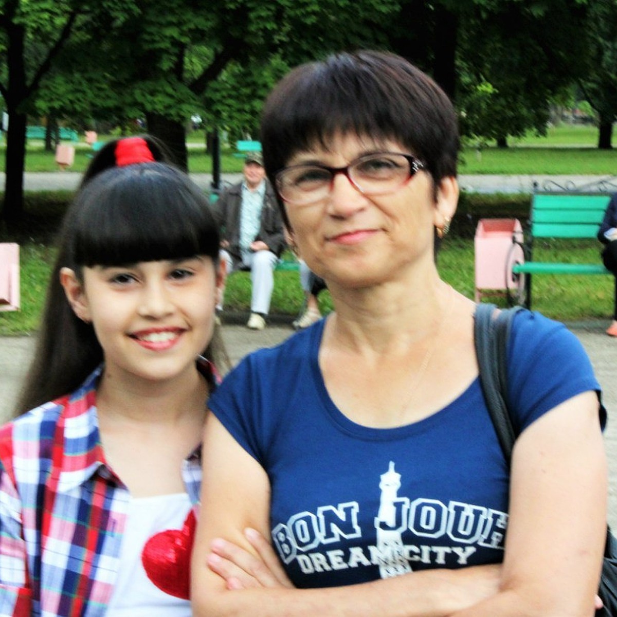 Диана Анкудинова и ее мама