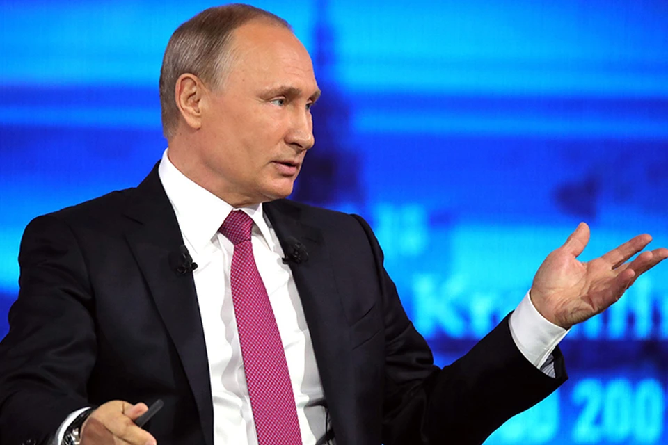 Владимир Путин проведет «Прямую линию», в ходе которой он ответит на самые кричащие вопросы россиян