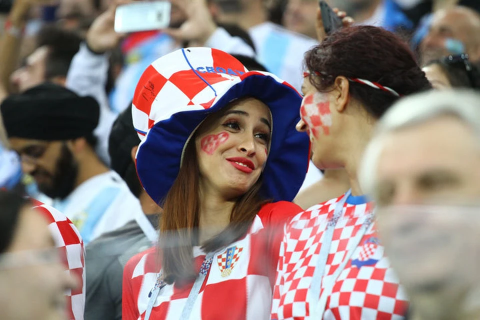 Матч сборных Аргентины и Хорватии на стадионе "Нижний Новгород" увидели 43 319 зрителей