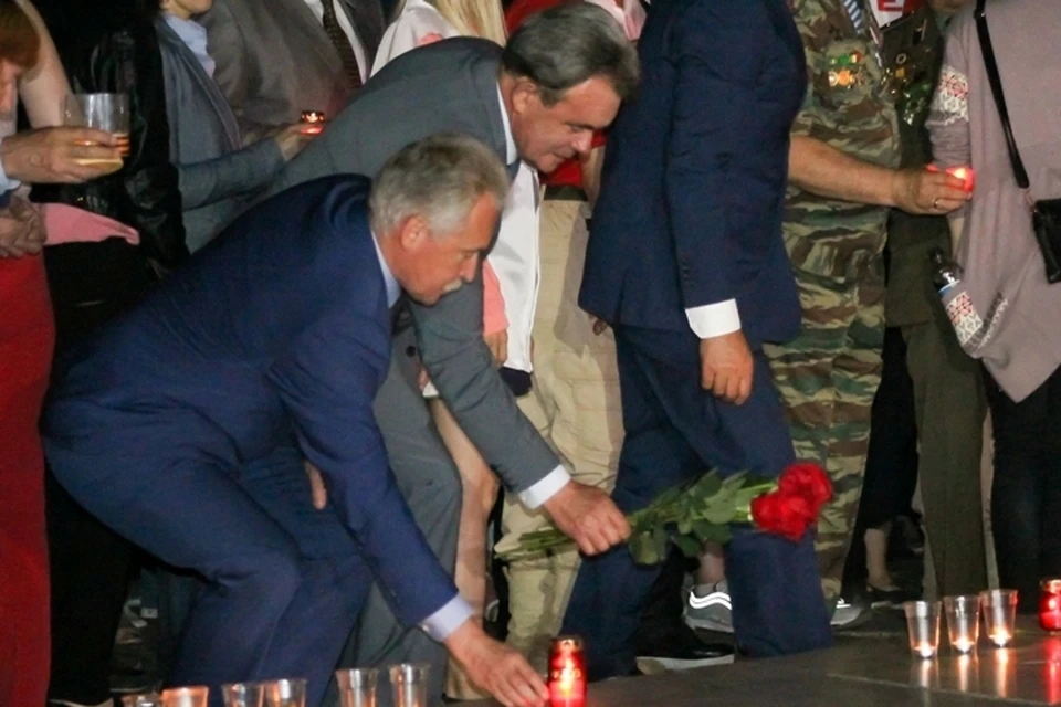 Валерий Кузьмич Лидин возложил цветы в память о погибших