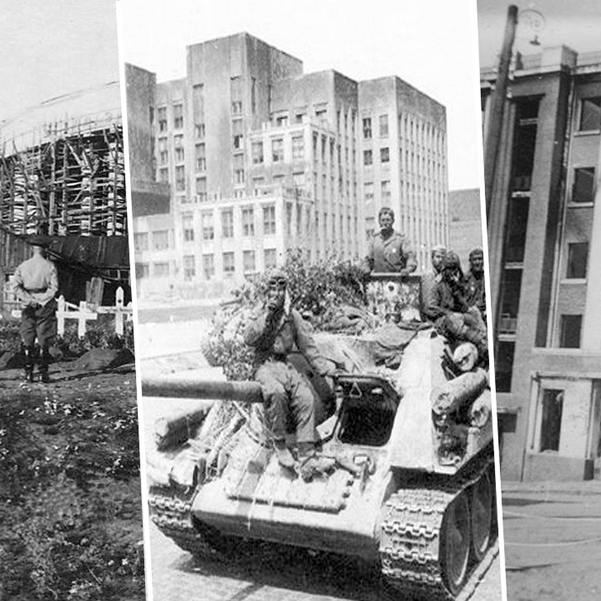 Что увидели освободители в Минске 3 июля 1944 года: кресты у Академии наук  и жертвы Дома Советов - KP.RU