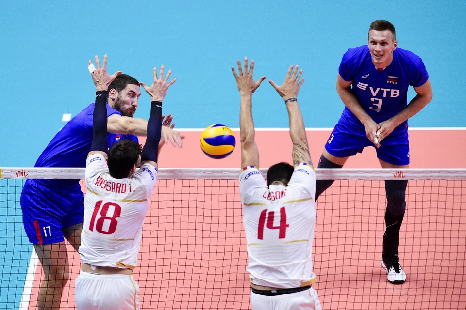 Россия - первый победитель волейбольной Лиги Наций.
