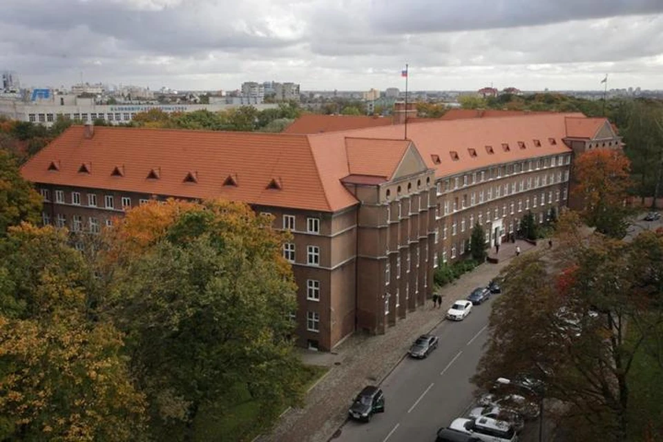 Здание финансового управления провинции Восточная Пруссия было построено в 1928 году.