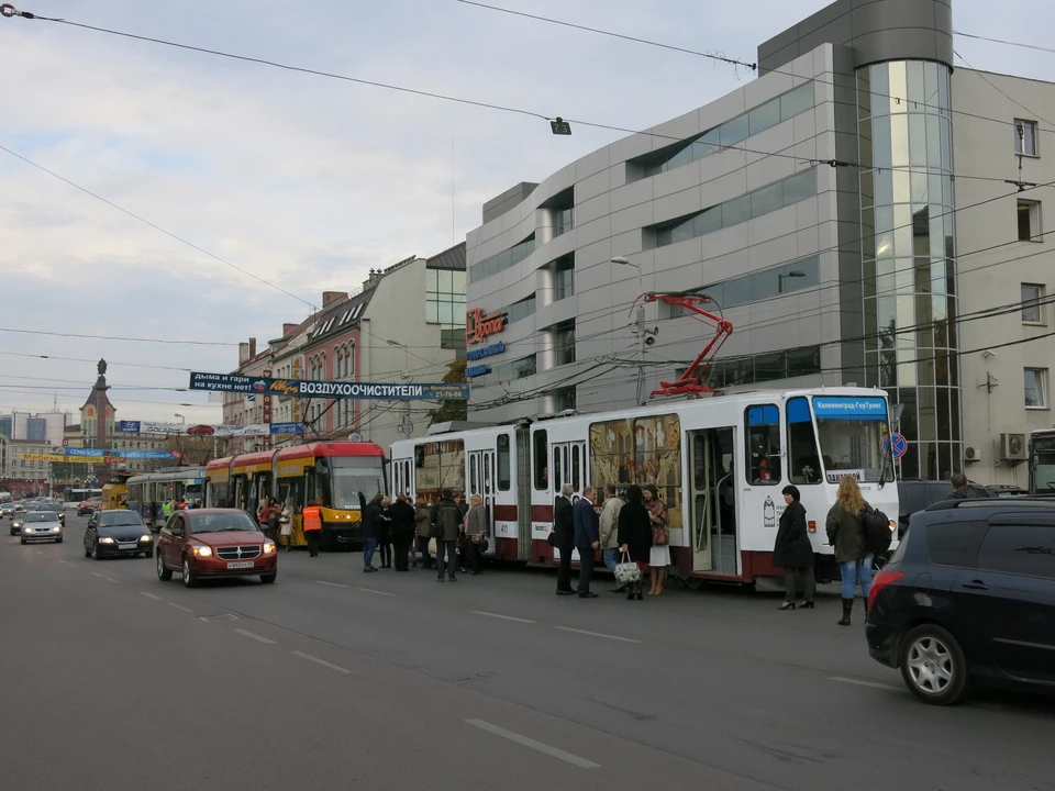 Калининградский трамвай считается старейшим в России.