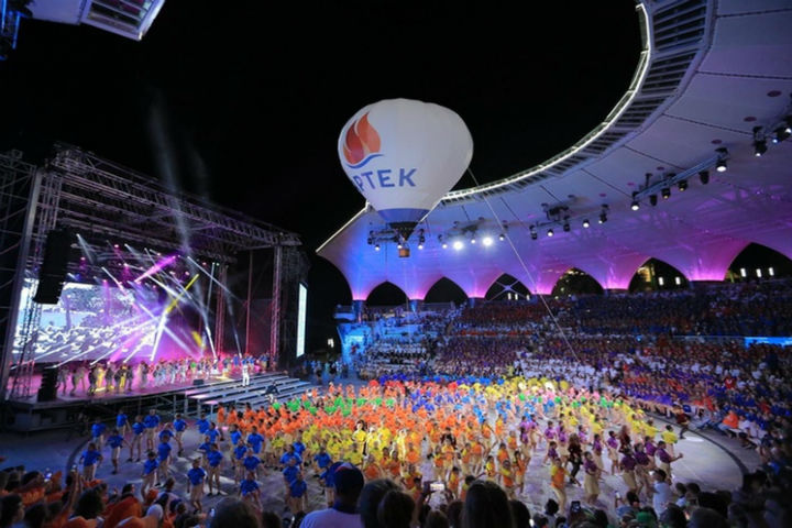 За пять лет в "Артеке" побывали 120 тысяч воспитанников. Фото: пресс-службе МДЦ "Артек"