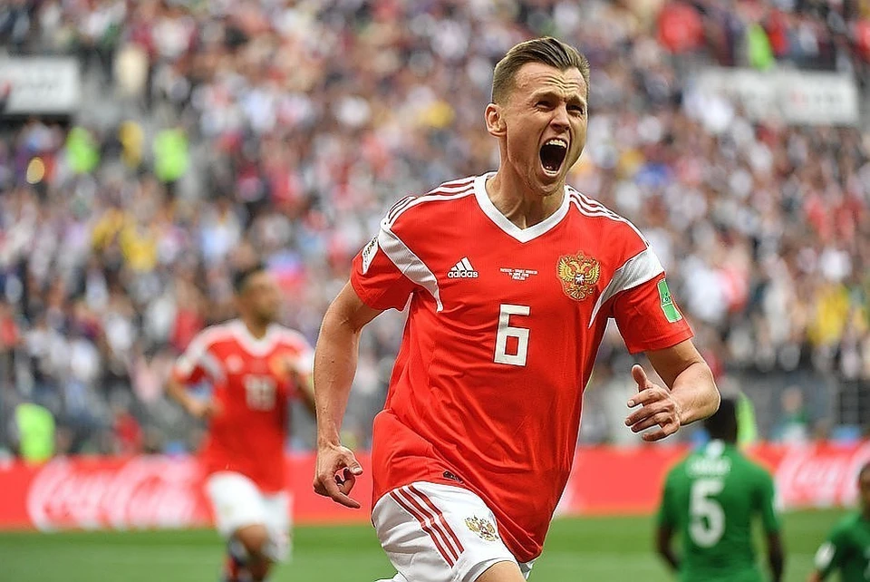 Игрок "Валенсии" Черышев забил 4 гола на ЧМ-2018.
