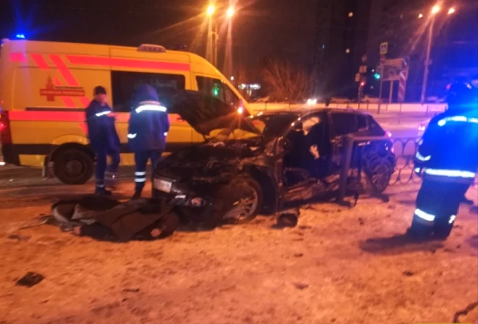 Авария произошла в новогоднюю ночь Фото: Азиз Назаров
