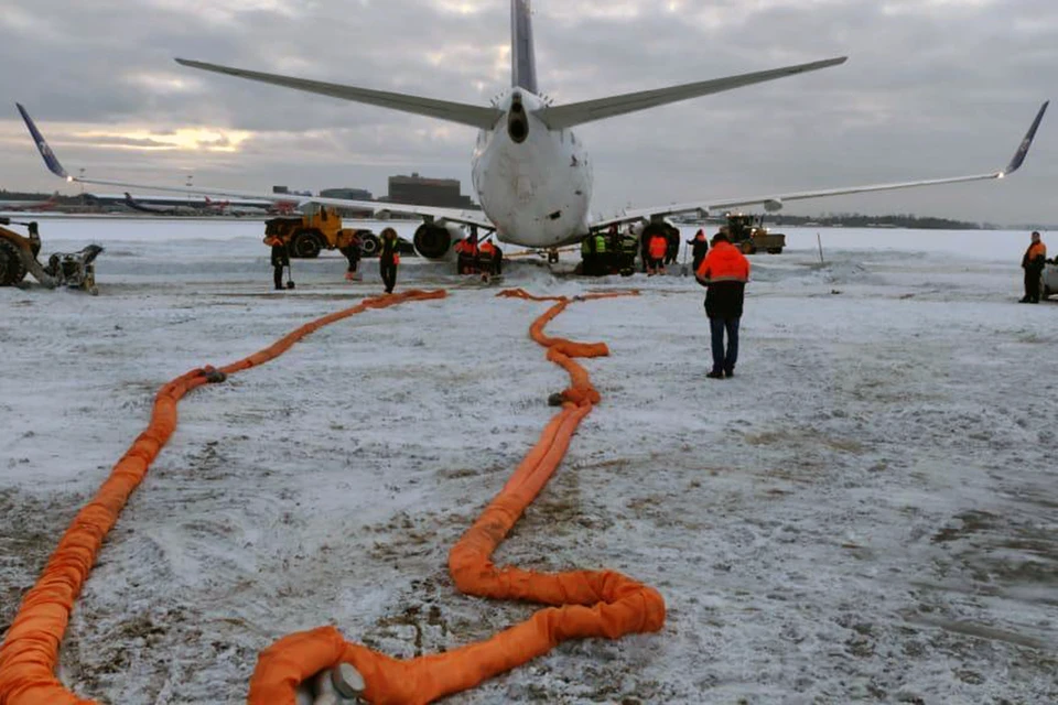В аэропорту открыли полосу после инцидента с чешским самолетом. Фото: Предоставлено пресс-службой Шереметьево