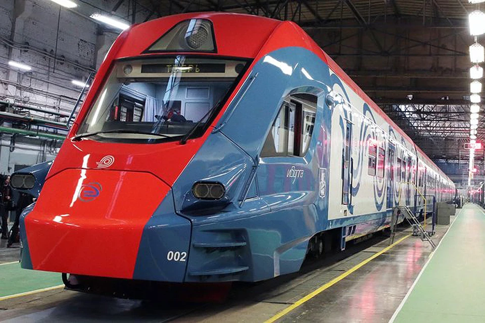 Поезд "Иволга", который планируется использовать на маршрутах МЦД. Фото Михаил Метцель / ТАСС