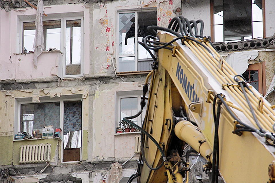 31 декабря в Магнитогорске обрушился подъезд многоэтажного жилого дома