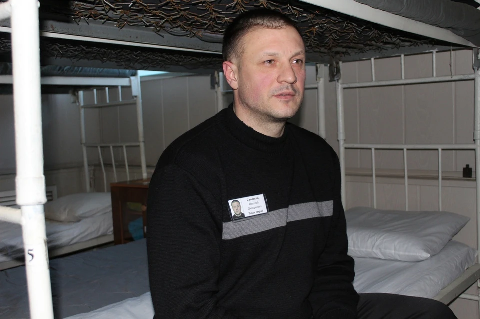 Николай Сандаков отбывает срок в копейской колонии. Фото: пресс-служба ОНК по Челябинской области