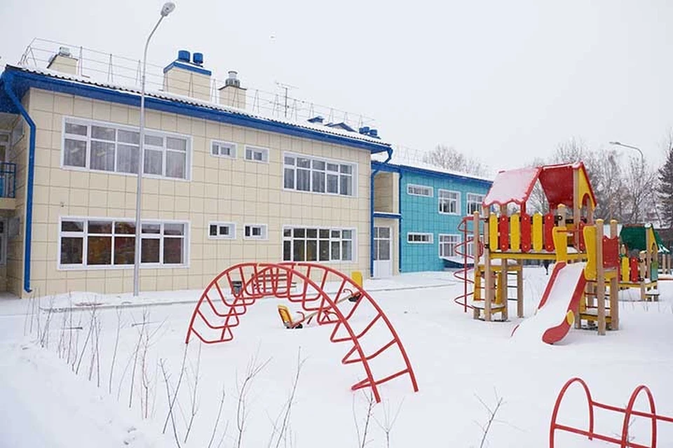 Построенные дошкольные учреждения отвечают всем современным стандартам. Фото: Валентин КАРПОВ.