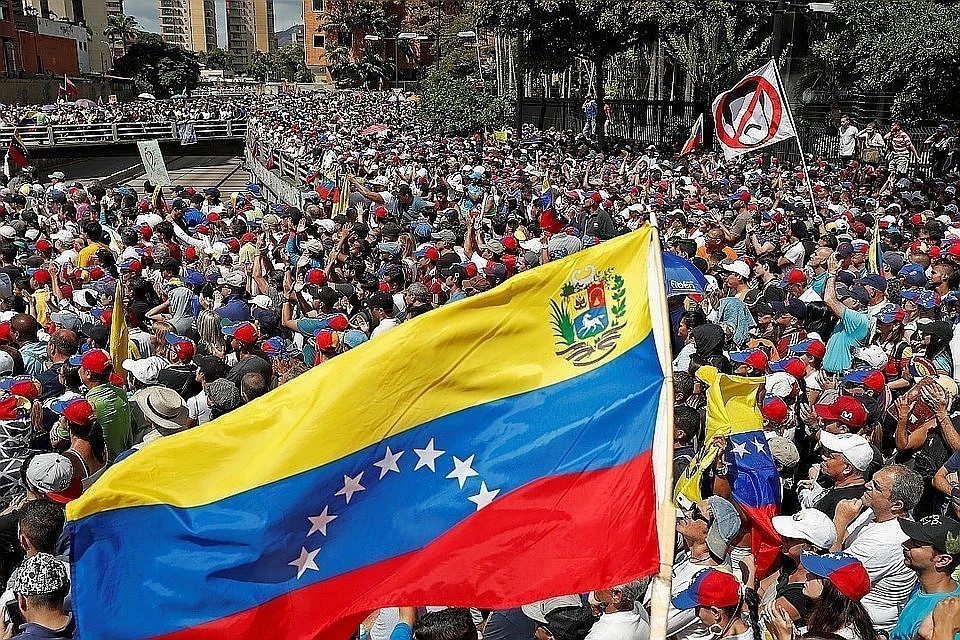 Народные волнения в Венесуэле
