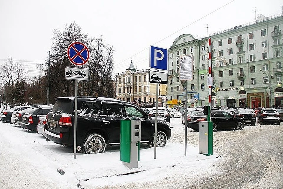 Схема платных парковок в нижнем новгороде