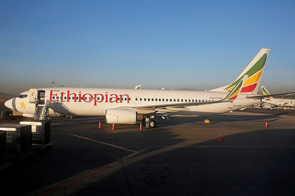 Разбившийся "Боинг" авиакомпании Ethiopian.