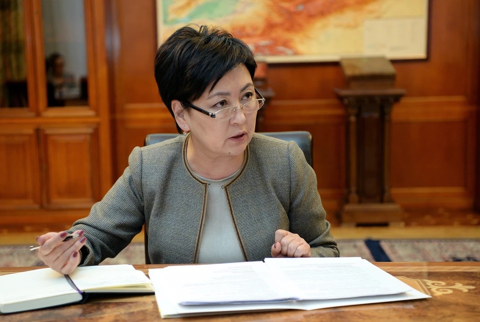Гульмира Кудайбердиева была назначена министром образования в 2016 году