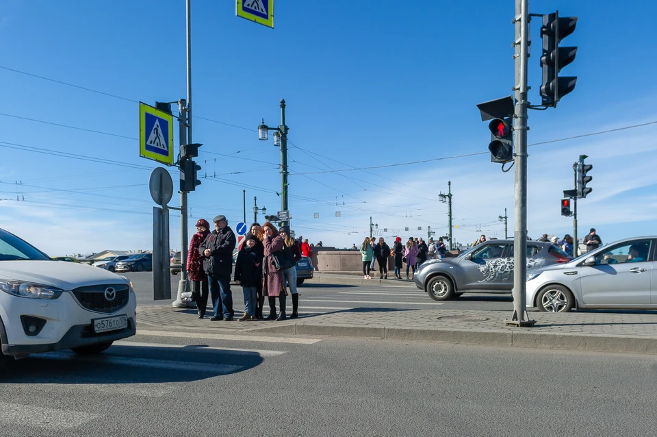 Петербуржец составил карту пешеходной доступности в городе.