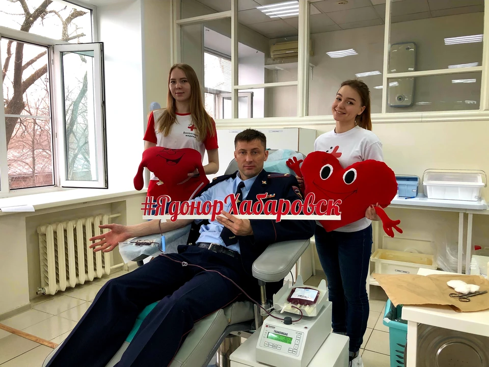 Ежедневно компоненты крови переливаются 100-150 пациентам в 47 медицинских организациях Хабаровского края.